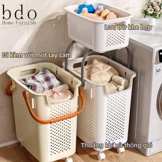 Giỏ đựng đồ vệ sinh BDO khe hẹp giỏ đựng đồ giặt bẩn gia đình Giỏ đựng đồ giặt phòng tắm