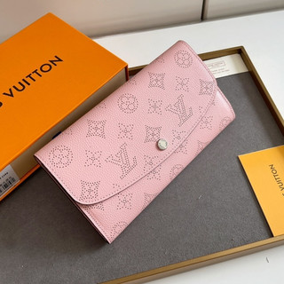 Ví gấp LV Louis Vuitton ví da thật dài nguyên bản có hộp