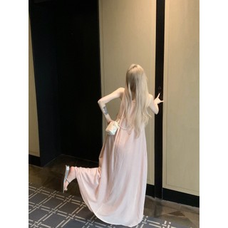 【COLORBLLIND】Váy xếp ly Váy dài dáng rộng