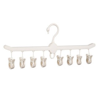 8 kẹp đa chức năng một hàng sấy quần áo kẹp hộ gia đình xoay tất kẹp ký túc xá sinh viên chống trượt chống tia nắng treo quần áo