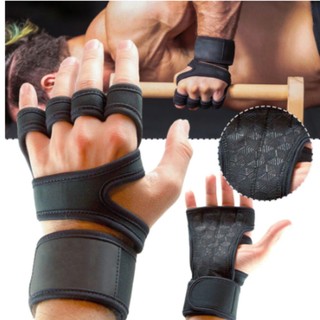Gympro Găng Tay Tập Luyện Nâng Trọng Lượng Nam Nữ Thể Dục Thể Thao Xây Dựng Cơ Thể Tập Thể Dục Tay Cầm Tập Gym Palm