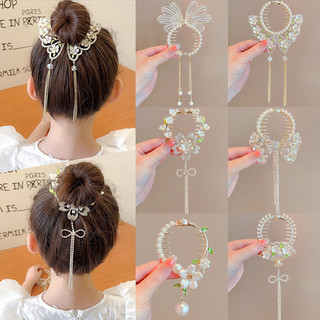 Kẹp tóc ngọc trai hoa huệ thung lũng