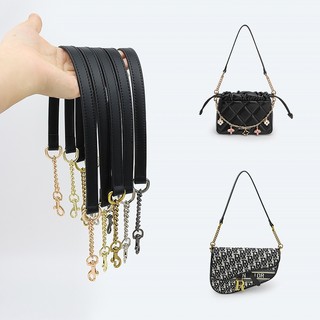  120 CM Kim Loại Chất Lượng Cao + Da Thật Chính Hãng Ví Nữ Túi Đeo Vai Dây Xích Tay Cầm Túi Nách Dây Đeo Phụ Kiện Thay Thế 