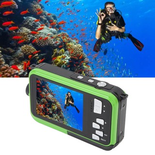 Có thể bán buôn Máy Ảnh Kỹ Thuật Số Chống Nước 48MP 2.7K HD 16X Zoom Màn Hình Kép Nhỏ Gọn Chụp Dưới Dành Cho Thanh Thiếu Niên Học Sinh Người Cao Tuổi Lặn Ống Thở Washington057 Hàng giao ngay