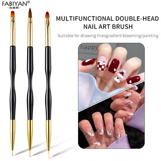 Cọ 2 đầu cán vẽ móng Bút vẽ Gel Uv hai đầu FABIYAN