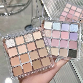 Kakashow Bảng phấn mắt 16 màu