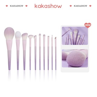 Kakashow Phong Cách Sữa Tím Màu 10 Bộ  Cọ Trang Điểm