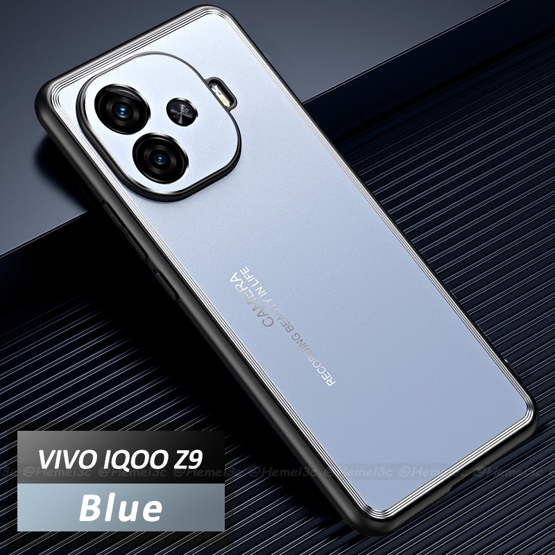 Dành Cho Vivo IQOO Z9 Z9x Turbo Plus 5G Vỏ Hợp Kim Nhôm Tản Nhiệt Vỏ Cứng Vỏ Điện Thoại