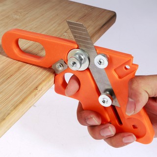 Hướng dẫn sử dụng Edge Banding Tông đơ Veneer Edge Tông đơ Chế biến gỗ Chamfering Planer Gỗ Chamfering Làm tròn Scraper Deburring