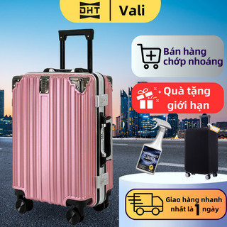 Vali Du Lịch Size 20/24 Vật liệu khung nhôm siêu mạnh siêu bền Siêu bền và bền
