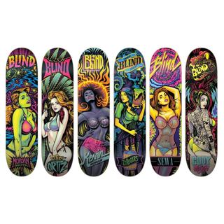 Skateboard deck girl design lady design pro skateboard deck người lớn skateboard deck diy