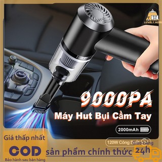 Máy hút bụi mini 120W 9000PA với pin 2000mAh thích hợp cho gia đình / ô tô / văn phòng máy hút bụi cầm tay mini siêu mạnh