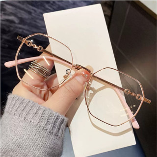 Mắt kính cận thị kính cận có độ sẵn - 0.50 ~ - 6.00 độ Kính Cận Gọng Trong Suốt Chống Ánh Sáng Xanh Phong Cách Hàn Quốc Thời Trang kính JS1002