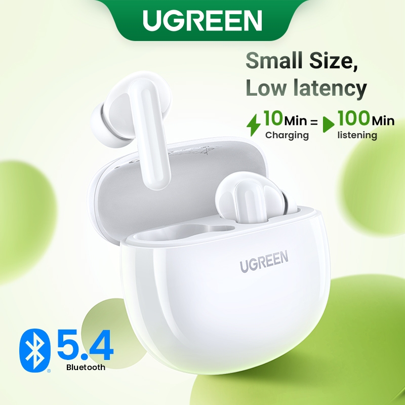 Tai nghe không dây UGREEN P3 Bluetooth 5.4  chống nước IPX5 độ trễ thấp Khử tiếng ồn cuộc gọi ENC | BigBuy360 - bigbuy360.vn