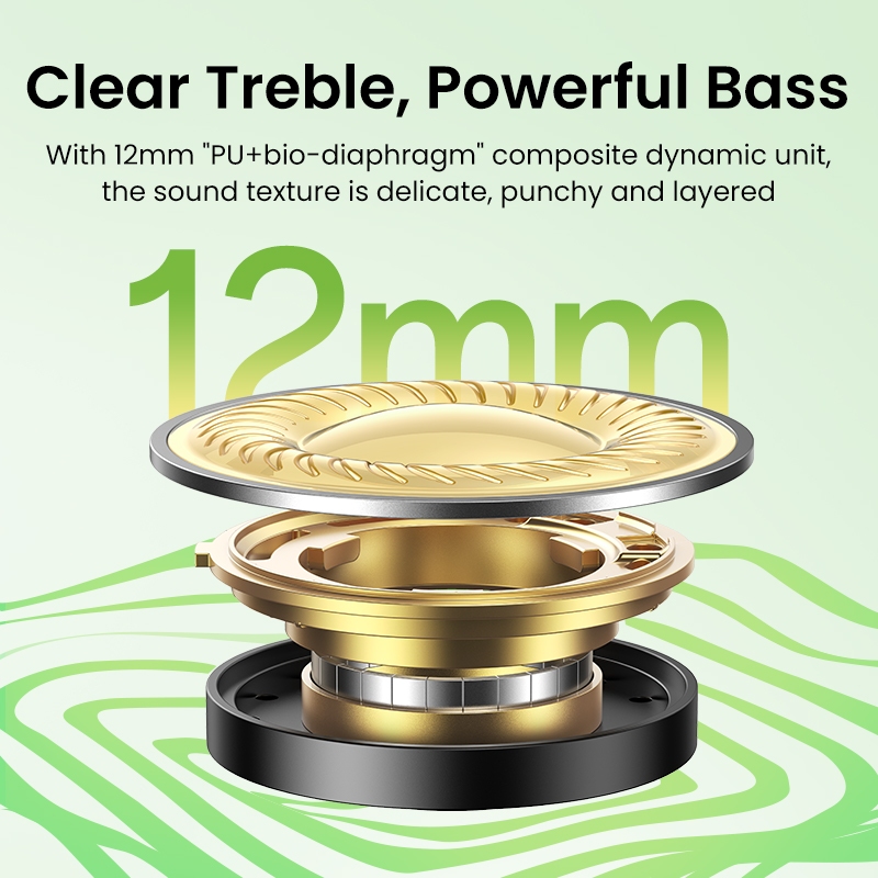 Tai nghe không dây UGREEN P3 Bluetooth 5.4  chống nước IPX5 độ trễ thấp Khử tiếng ồn cuộc gọi ENC | BigBuy360 - bigbuy360.vn