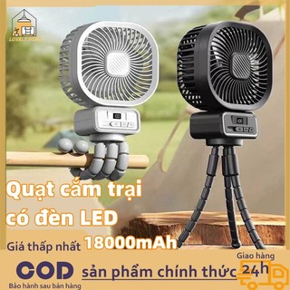 Quạt Di Động Sạc USB Có 3 Tốc Độ【18000mAh】 - Quạt Cầm Tay Cho Nam Và Nữ Dành Cho Văn Phòng Du Lịch Ngoài Trời Và Cắm Trại