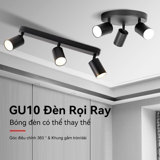 Chuangyang Đèn rọi ray Led có thể thay thế GU10 Đèn trần hiện đại cho cửa hàng phòng khách