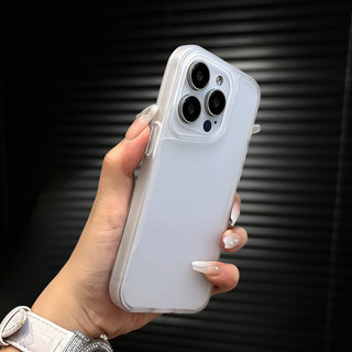 【Matte acrylic hard case/Transparent】Ốp lưng compatible for iPhone 15 14 13 12 pro max case
