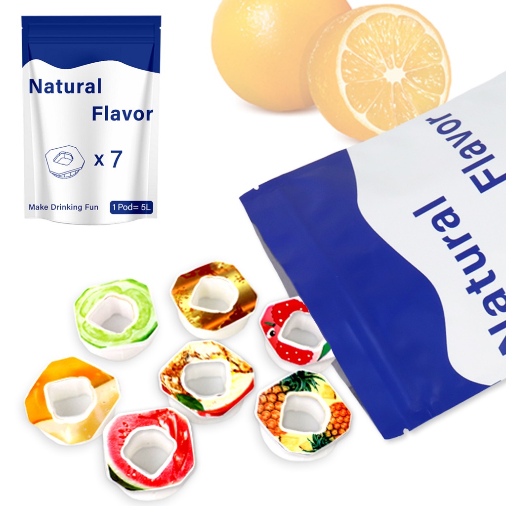 Quifit Flavor Pods Tương thích với bình nước Air Up, hương vị trái cây Tương thích với Airup, Pods thơm Tương thích với Air Up Bottle 0 Sugar Up 0 Calo