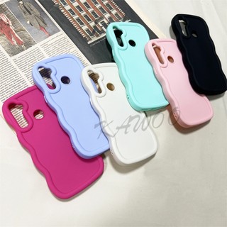 Redmi Note 8 xoăn Khung gợn sóng Ốp lưng mềm TPU Macaron Dopamine Màu sắc Vỏ chống sốc