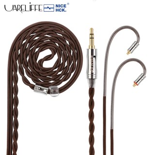 Tai nghe Uareliffe NiceHCK JIALAI JLH2 Cáp có thể thay thế OCC mạ bạc + OCC Dây nâng cấp tai nghe hỗn hợp MMCX / QDC / 0,78mm Phụ kiện tai nghe