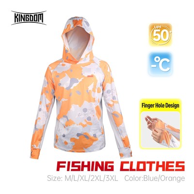 Vương Quốc Mới Quần Áo Câu Cá Nhanh Khô Áo Chống Nắng Áo Câu Cá Chống Tia UV Cho Đi Bộ Đường Dài Đi Xe Đạp UPF 50 + Quần Áo Câu Cá Thoáng Khí Nam Quần Áo Thể Thao Nữ
