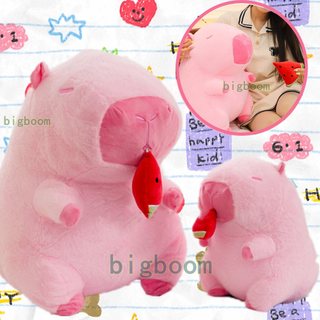 25/35/50cm Capybara dưa hấu/Capybara màu hồng Capybara gấu bông Capibala