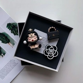 Đồ trang trí ô tô Búp bê dễ thương Điều hòa không khí Cửa thoát khí Đồ trang trí nội thất ô tô