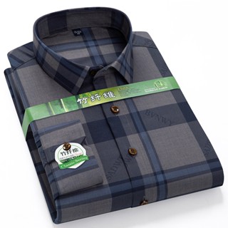 Áo sơ mi nam không sắt dài tay phong cách Hàn Quốc sọc công sở văn phòng làm việc xã hội