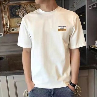 Quần Áo Nam Cotton In Hình Ngắn Tay Nam Mùa Hè Mỏng Thoáng Khí Áo Thun Thường Ngày