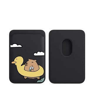 Nhẫn bơi dễ thương hình động vật đựng thẻ cho iPhone15pro 15promax 14 14promax 14promax 14pro