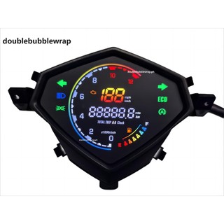 Dành cho yamaha mio125 mio i125 mio110 mio m3 đồng hồ kỹ thuật số đồng hồ đo tốc độ led đồng hồ tốc độ lắp ráp dụng cụ