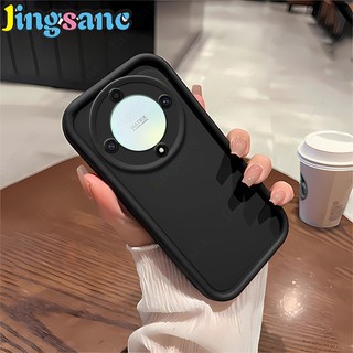 Vỏ Silicon Màu Trơn Cho Honor X9a 5G Vỏ Điện Thoại TPU Mềm Bảo Vệ Toàn Bộ Camera Chống Sốc Ốp Lưng Đơn Giản HZ30-2