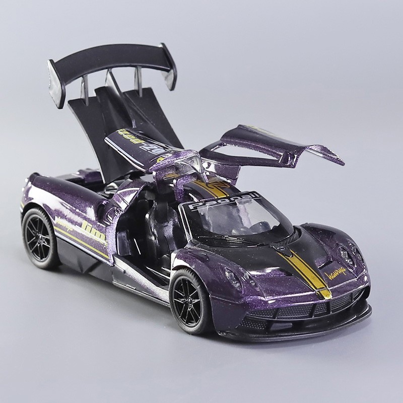 Bugatti Đồ chơi mô hình hợp kim ô tô Đồ chơi mô hình ô tô Đồ chơi trẻ em Pagani có thể mở cửa
