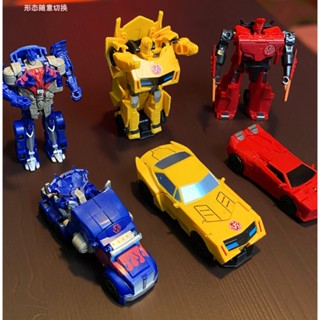  Biến Đổi Đồ Chơi Mô Hình Ô Tô Thần Chiến Tranh Robot Quà Tặng Sinh Nhật Trẻ Em Bé Trai Một Bước Biến Hình Khủng Long 3 Liên Minh 