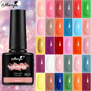 Monja Lọ Nước Sơn Móng Tay 8ml Màu Sắc Thời Trang