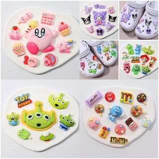 Bộ khóa giày đa phong cách Trang trí giày vui nhộn sticker dép crocs charm crocs jibbitz để trang trí dép chữ h crocs dép lê dép tổ ong