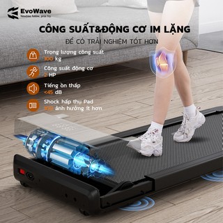 Máy chạy bộ Máy đi bộ phẳng Điện gia đình Nhỏ trong nhà Tắt tiếng Thiết bị tập thể dục gấp