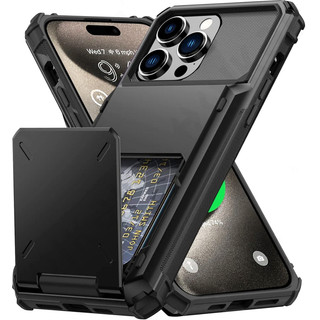 Công suất lớn khe cắm thẻ chống sốc nặng trường hợp điện thoại cứng iphone 15 pro max 14 pro max 13 pro max 12 pro max 11 pro max