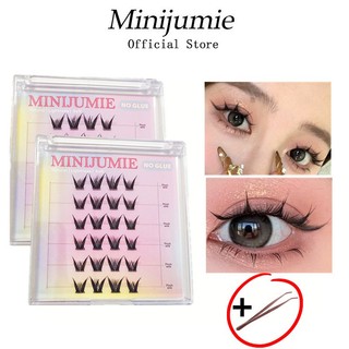 Minijumie Lông mi giả tự nhiên tự dính có thể tái sử dụng cho người mới bắt đầu