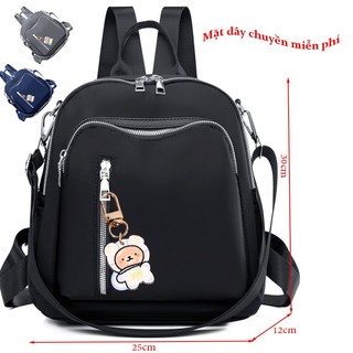 Ba lô nữ 2024 vải Oxford nylon mới phong cách Nhật Bản dày nhẹ không thấm nước mặt dây chuyền miễn phí