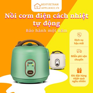 Nồi Cơm Điện Mini Cách Nhiệt Tự Động Đa Năng Hộ Gia Đình Ký Túc Xá Sinh Viên Nhỏ 1-3 Người Thực Phẩm Nấu Ăn Thông Minh Nhỏ Không Chiếm Đóng
