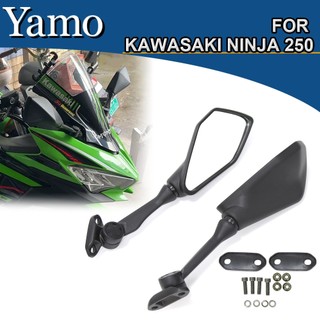 Dành cho kawasaki ninja 250 250sl 300 zx6r h2r 2013-2016 ninja 400 650 1000 2017-2020 gương chiếu hậu xe máy phản quang