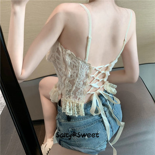 Salty&Sweet store Áo Sơ Mi áo sơ mi nữ áo kiểu hàn quốc nhí nhảnh dramatic Phong cách may đo WCS24307TI 11Z240311