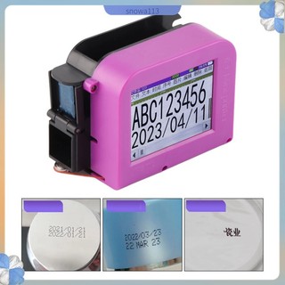 Bán nóng Máy In Phun Cầm Tay Màn Hình Cảm Ứng LED Di Động Coder Cho Logo Ngày Nhãn 100‑240V Không Hộp Mực