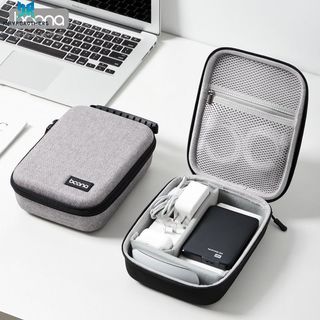 Túi lưu trữ vỏ cứng Eva Sạc Power Bank Tai nghe chuột Cáp dữ liệu Hộp lưu trữ ngân hàng điện