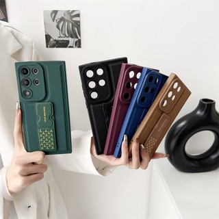 Dành Cho Samsung Galaxy Samsung Galaxy A13 A32 A51 A71 A33 A53 A73 A52 A52S A12 Da Có Dây Đeo Tay Cầm Ngón Tay Đứng Mềm TPU