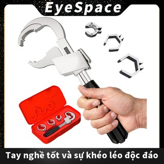 Cờ lê hai đầu có thể điều chỉnh đa năng, Cờ lê có thể điều chỉnh đa chức năng cho ống nước vòi chậu, tháo gỡ & lắp ráp Vòi chậu rửa Công cụ sửa chữa hệ thống nước Bộ cờ lê
