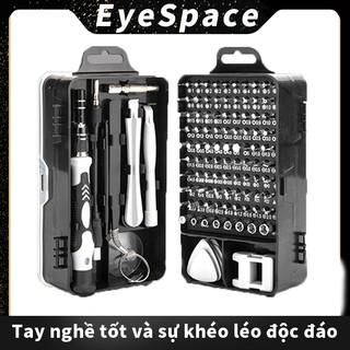 Bộ tuốc nơ vít Mini đa chức năng có độ chính xác cao 115 trong 1 để sửa chữa điện thoại di động