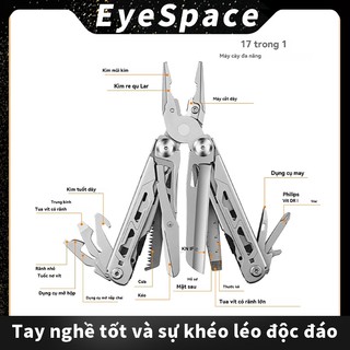 Kìm dây Dụng cụ cắt dây, Dụng cụ uốn dây đa chức năng dành cho thợ điện & Lineman